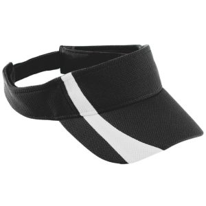 Adjustable Wicking Mesh Two-Color Visor - Image 1