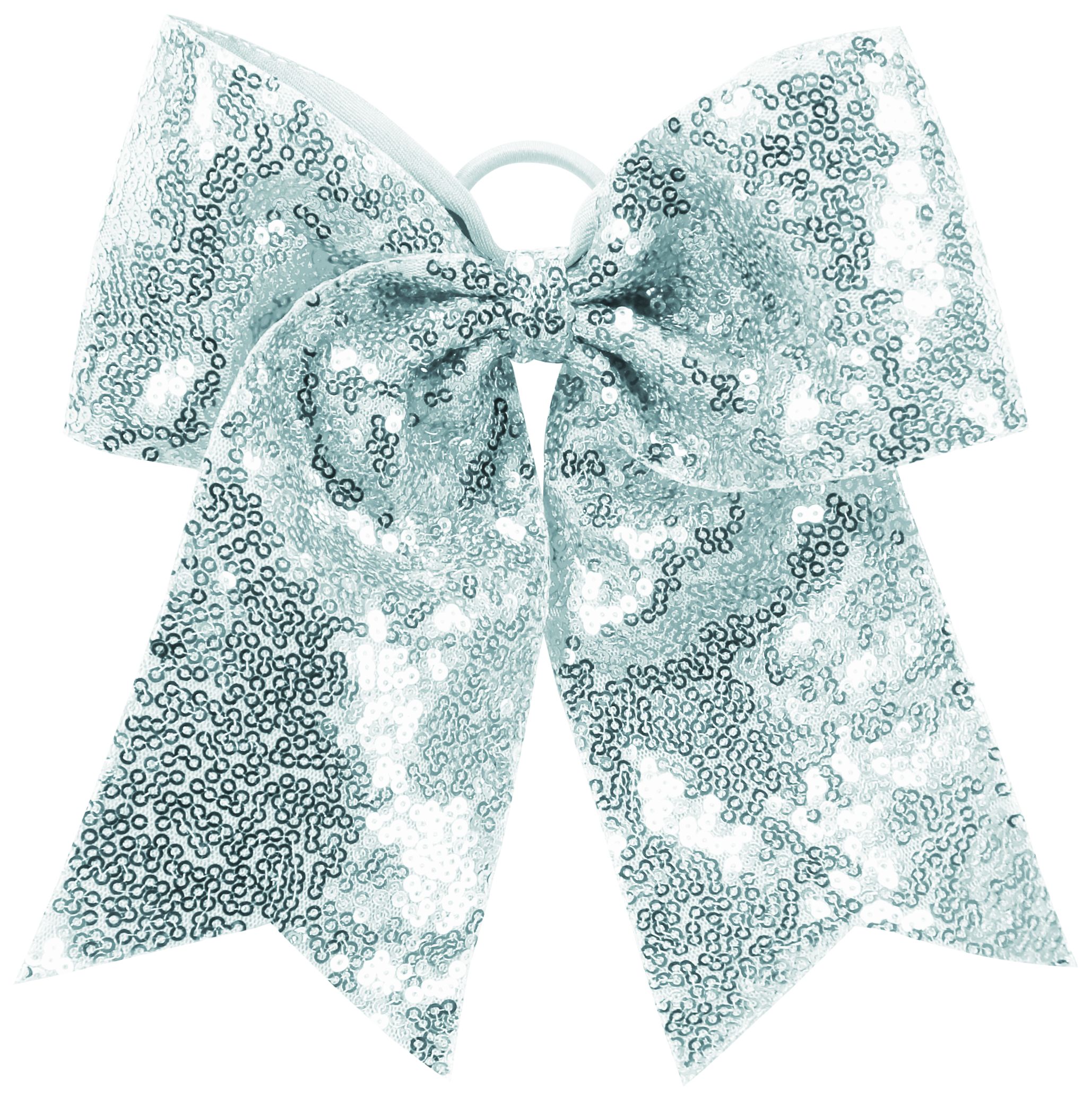 Sequin Cheer Hair Bow - Image 6