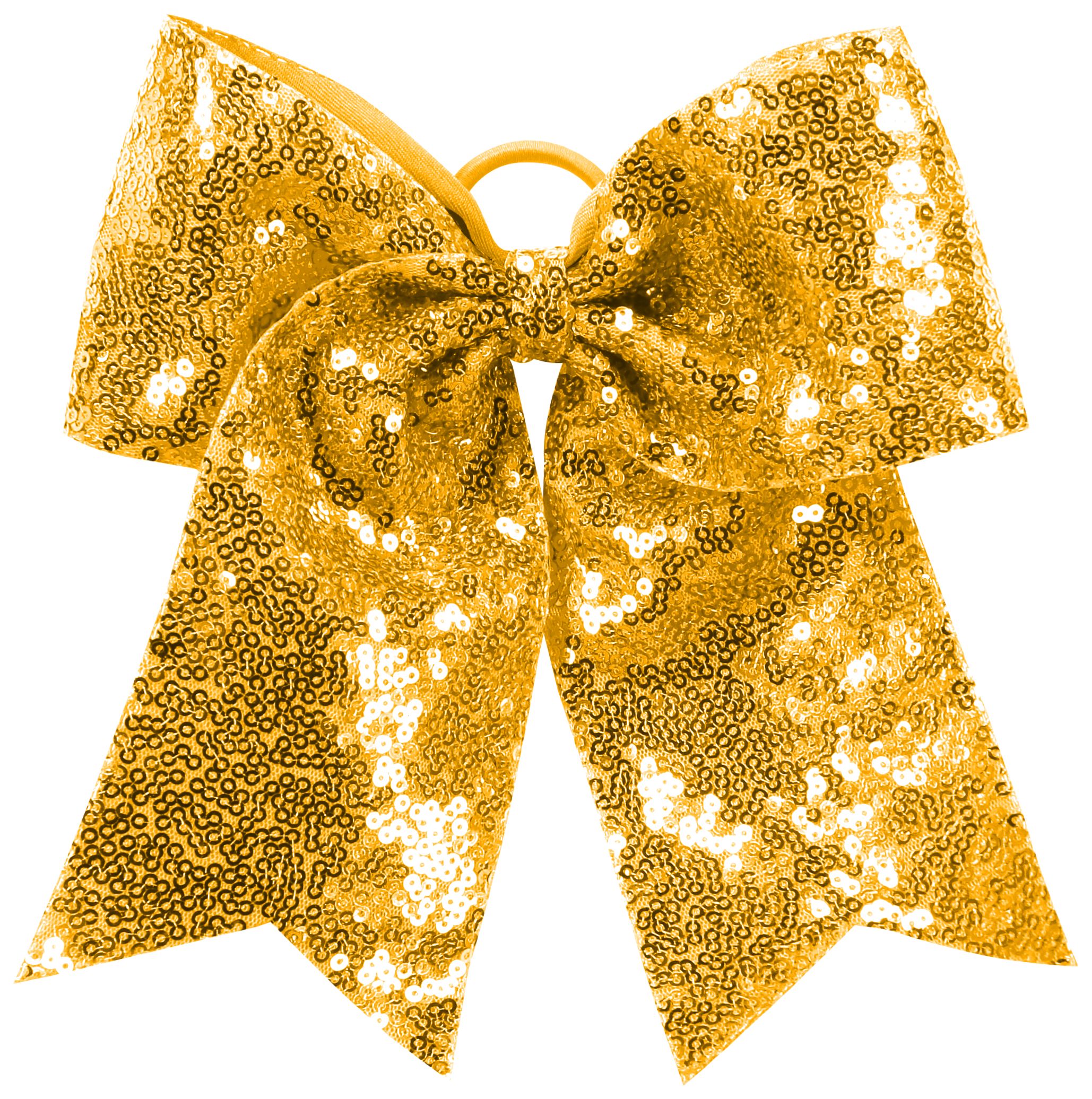 Sequin Cheer Hair Bow - Image 3