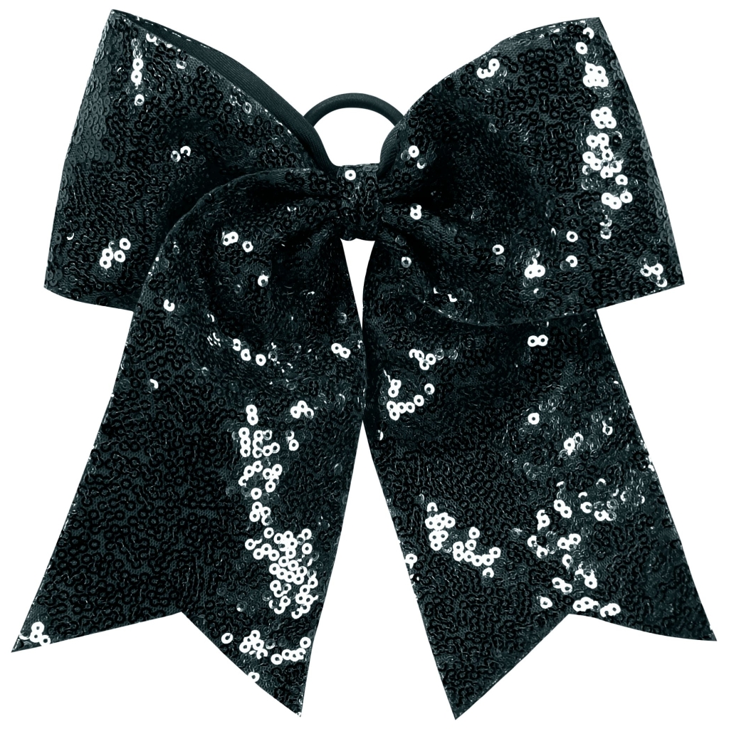 Sequin Cheer Hair Bow