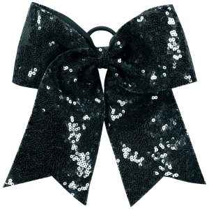 Sequin Cheer Hair Bow - Image 2