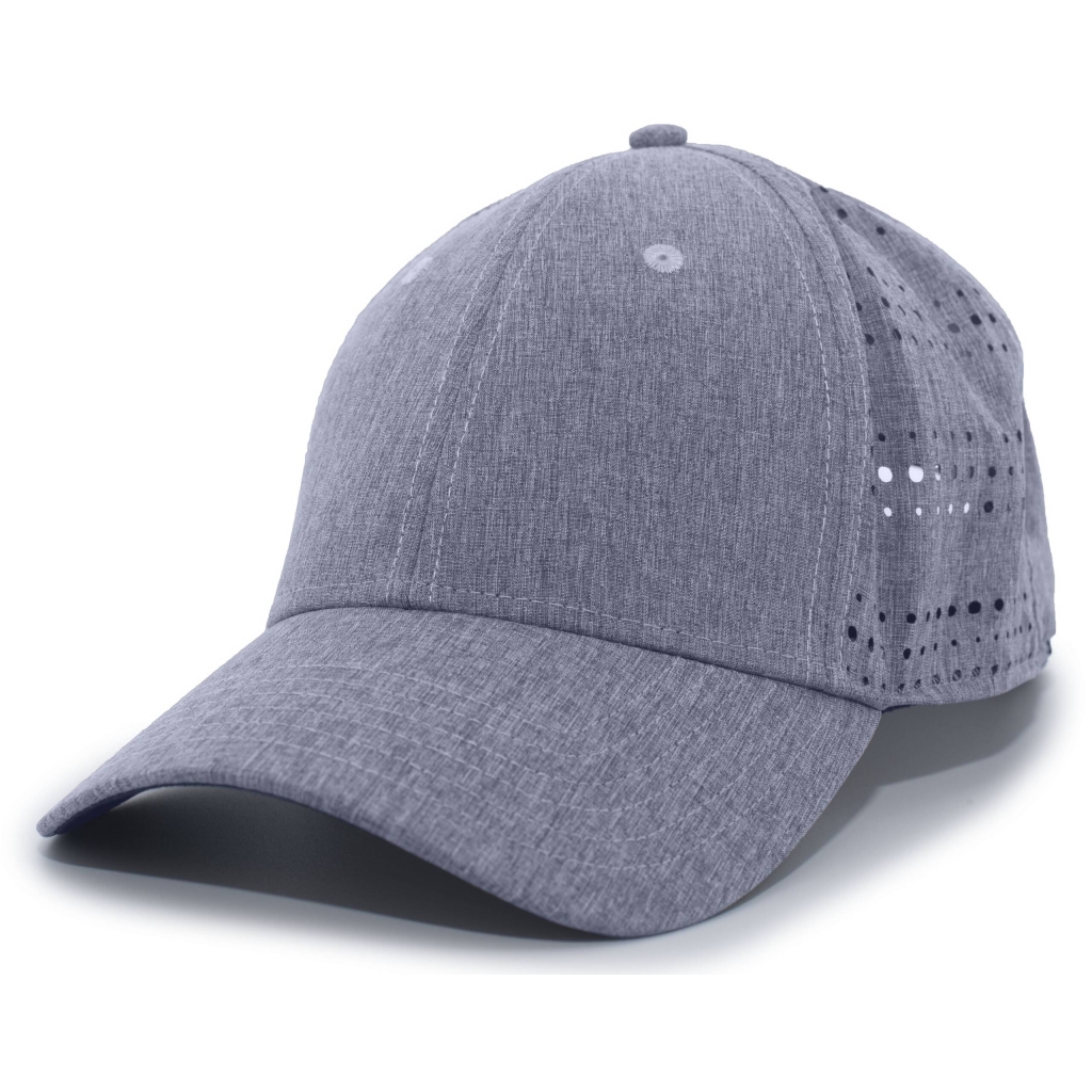 Perforated Hook-And-Loop Adjustable Cap
