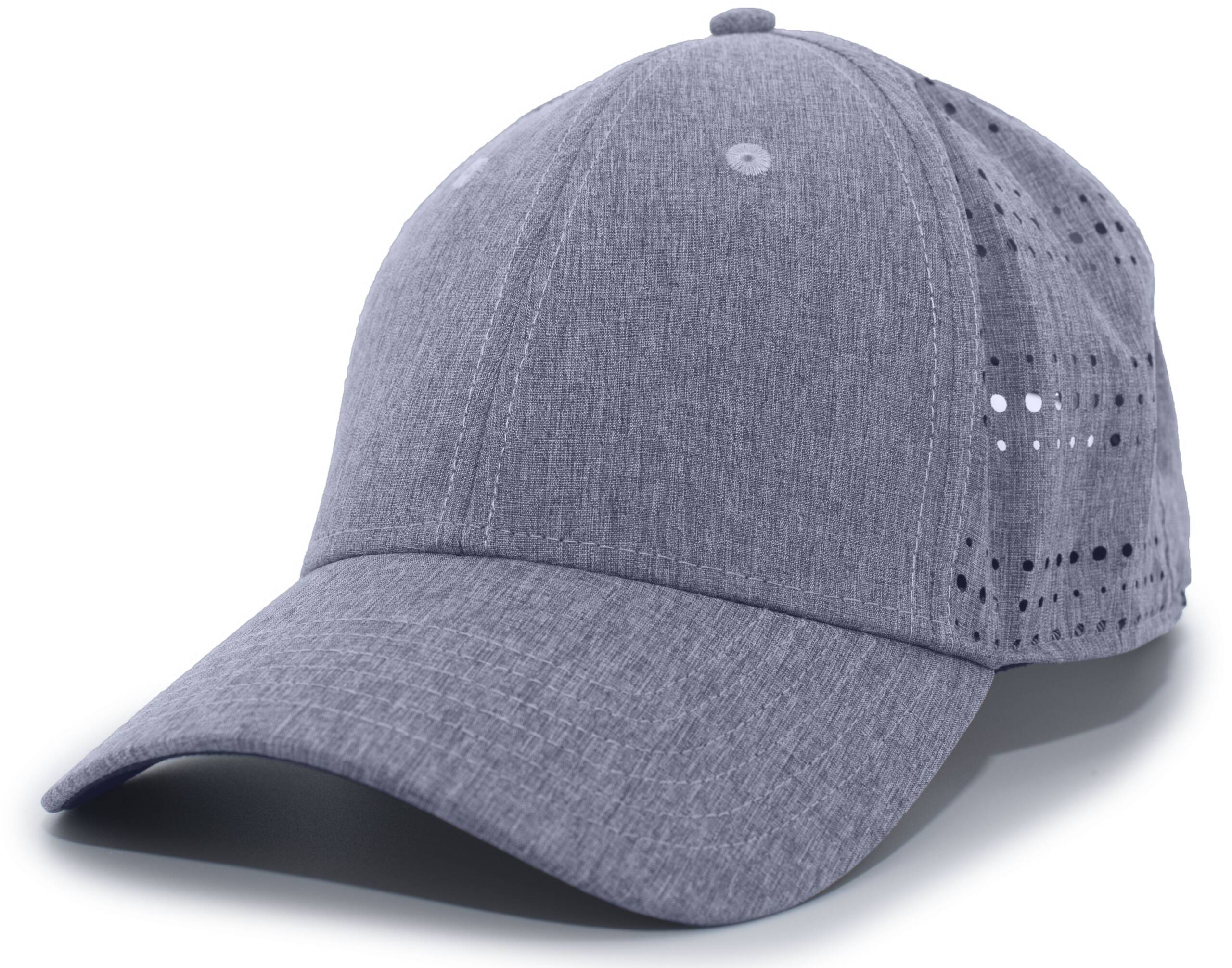 Perforated Hook-And-Loop Adjustable Cap - Image 1