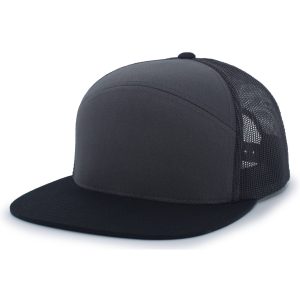 6-Panel Arch Trucker Snapback Cap - Image 8