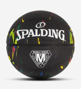 Marble Series Black Multi-⁠Color Outdoor Basketball - Image 2