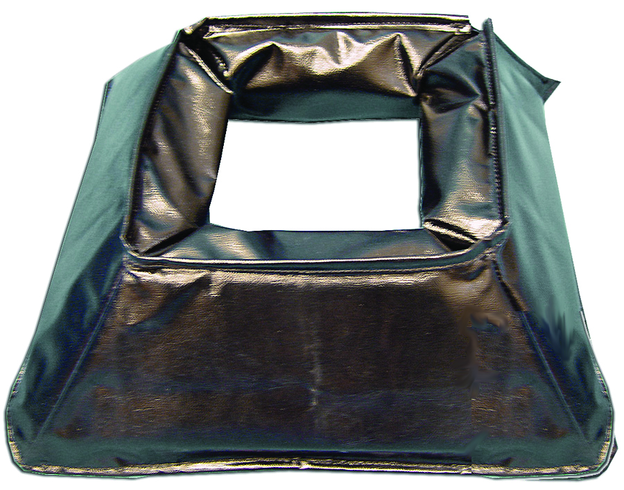 Base Pole Pad for 4” Surface-Mounted Square Poles - Image 1