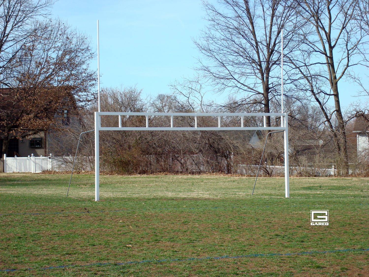 Soccer and football goalpost