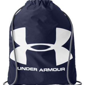Under Armour Ozsee Sackpack Drawstring Bag - Midnight Navy/White
