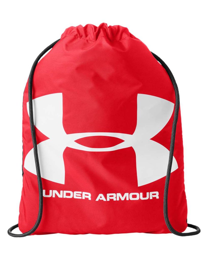 Under Armour Ozsee Sackpack Drawstring Bag - Red/Red