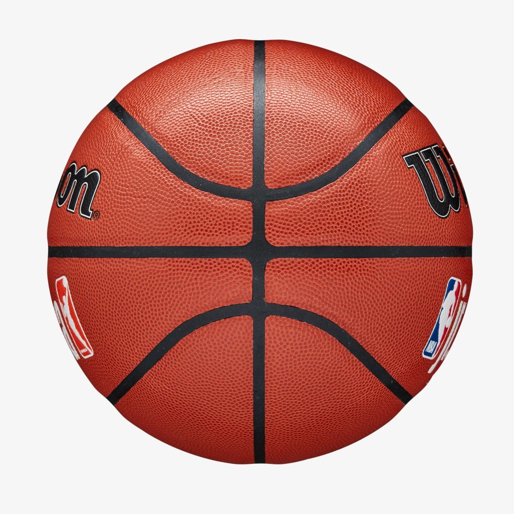 Indoor Jr. NBA composite basketball for youth play.